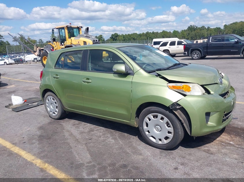 2009 Scion Xd green hatchback gasoline JTKKU10469J049824 photo #1