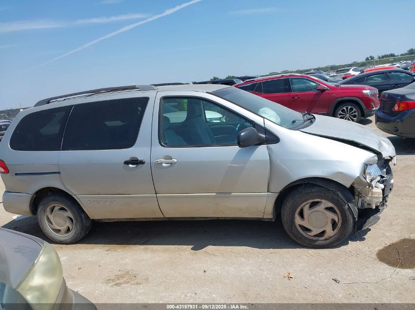 2002 Toyota Sienna Le VIN: 4T3ZF13C32U435420 Lot: 43197931