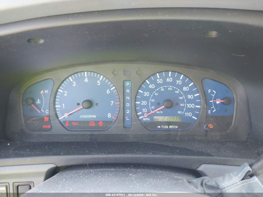 2002 Toyota Sienna Le VIN: 4T3ZF13C32U435420 Lot: 43197931