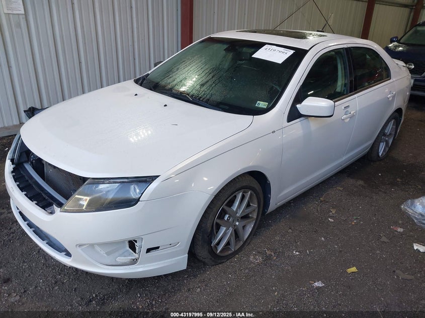 Vin: 3fahp0jg2cr175922, lot: 43692433, ford fusion sel 20122