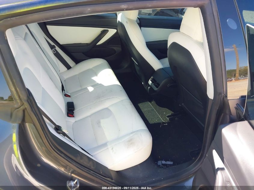 2021 Tesla Model 3 Standard Range Plus Rear-Wheel Drive VIN: 5YJ3E1EA1MF853844 Lot: 43198020