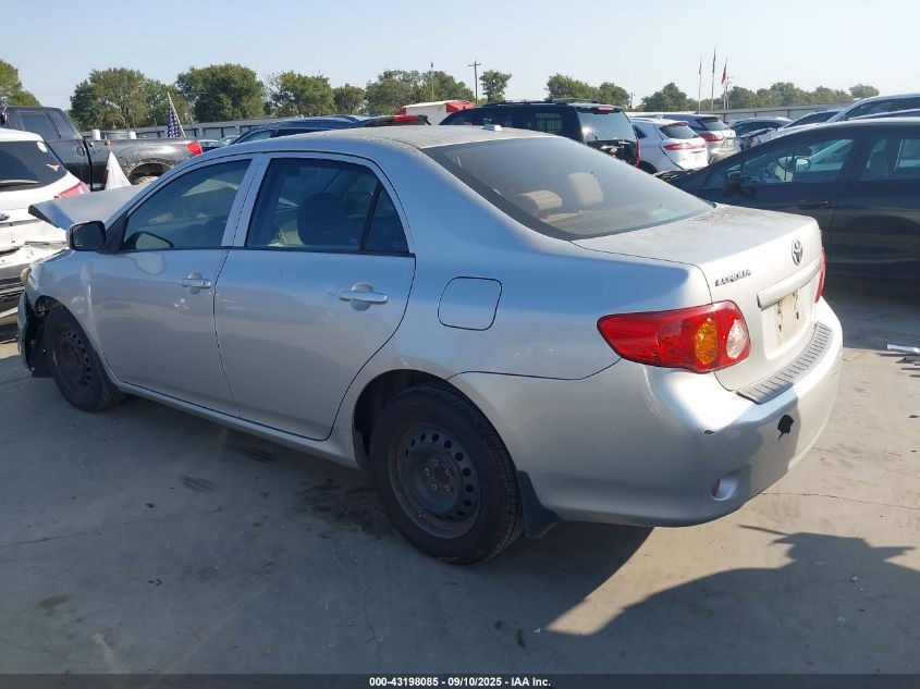 2010 Toyota Corolla Le VIN: 1NXBU4EE6AZ284295 Lot: 43198085