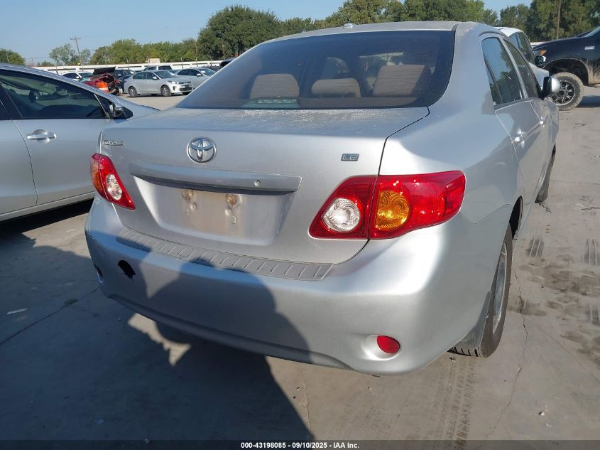 2010 Toyota Corolla Le VIN: 1NXBU4EE6AZ284295 Lot: 43198085