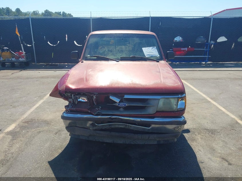1997 Ford Ranger Splash/Xlt VIN: 1FTCR14X9VTA59098 Lot: 43198117