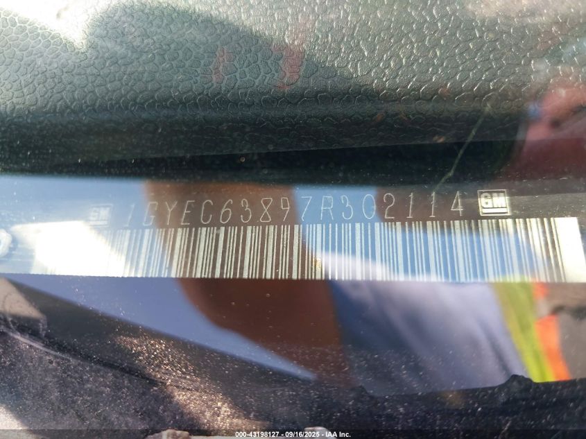 2007 Cadillac Escalade Standard VIN: 1GYEC63897R302114 Lot: 43198127