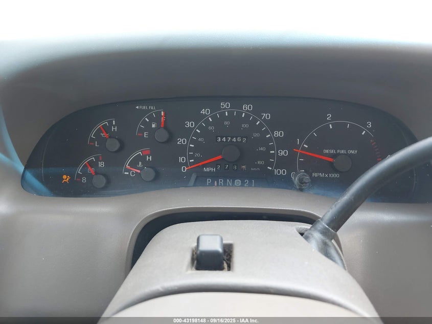 2000 Ford F-250 Lariat/Xl/Xlt VIN: 1FTNX21F2YEB73582 Lot: 43198148