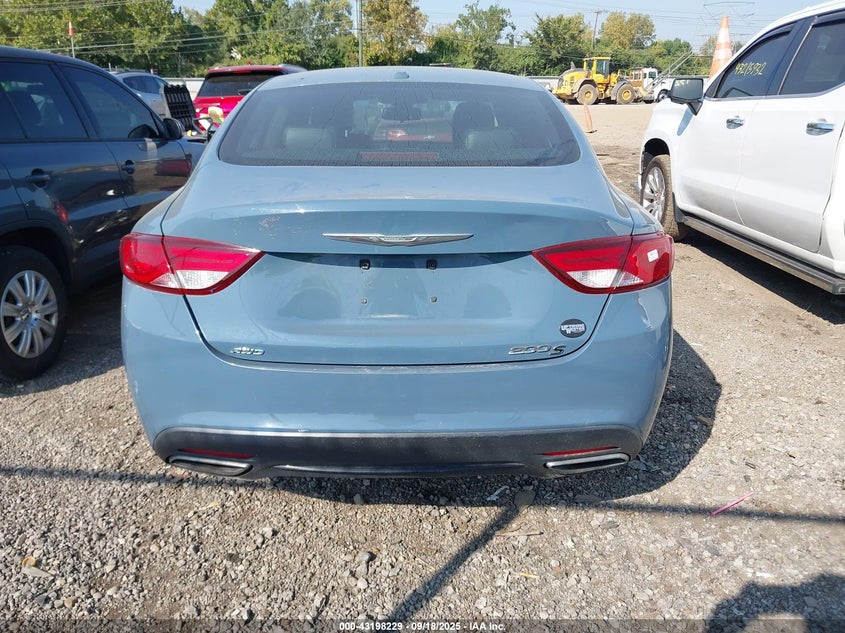 2015 CHRYSLER 200 S - 1C3CCCDG8FN636646