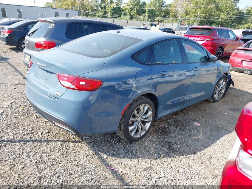 2015 CHRYSLER 200 S - 1C3CCCDG8FN636646