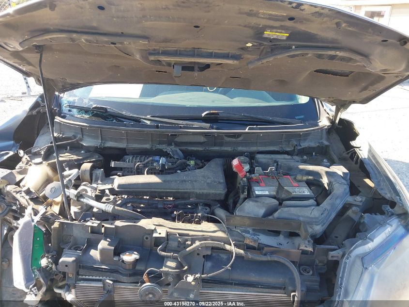 2016 Nissan Rogue S/Sl/Sv VIN: 5N1AT2MV3GC859987 Lot: 43198270