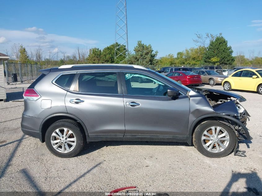 2016 Nissan Rogue S/Sl/Sv VIN: 5N1AT2MV3GC859987 Lot: 43198270