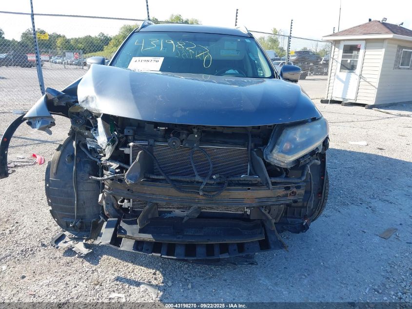 2016 Nissan Rogue S/Sl/Sv VIN: 5N1AT2MV3GC859987 Lot: 43198270