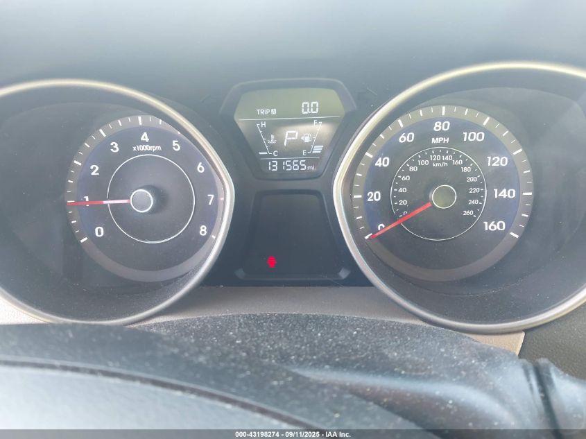 2014 Hyundai Elantra Gl VIN: 5NPDH4AE7EH456532 Lot: 43198274