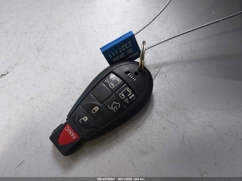 2013 Chrysler Town & Country Touring VIN: 2C4RC1BG6DR656715 Lot: 43198347