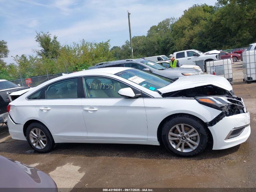 2016 Hyundai Sonata Se VIN: 5NPE24AFXGH421859 Lot: 43198351