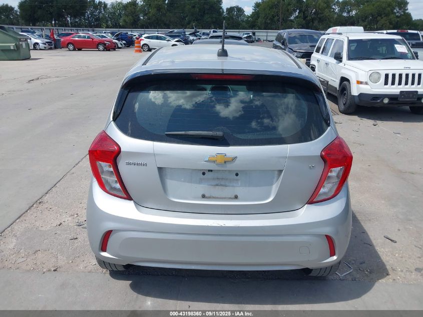 2020 Chevrolet Spark Fwd 1Lt Automatic VIN: KL8CD6SA9LC456651 Lot: 43198360