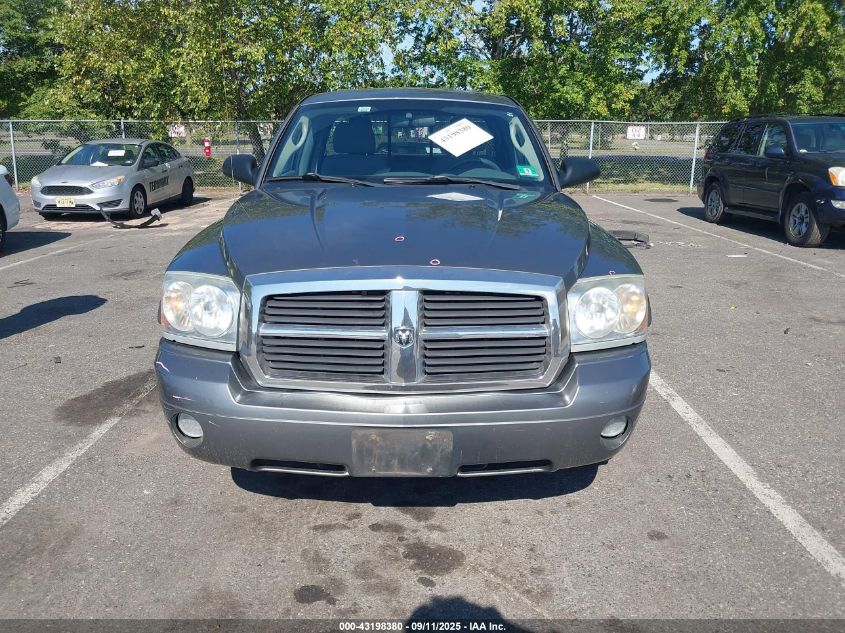 2006 Dodge Dakota Slt VIN: 1D7HE42KX6S560010 Lot: 43198380