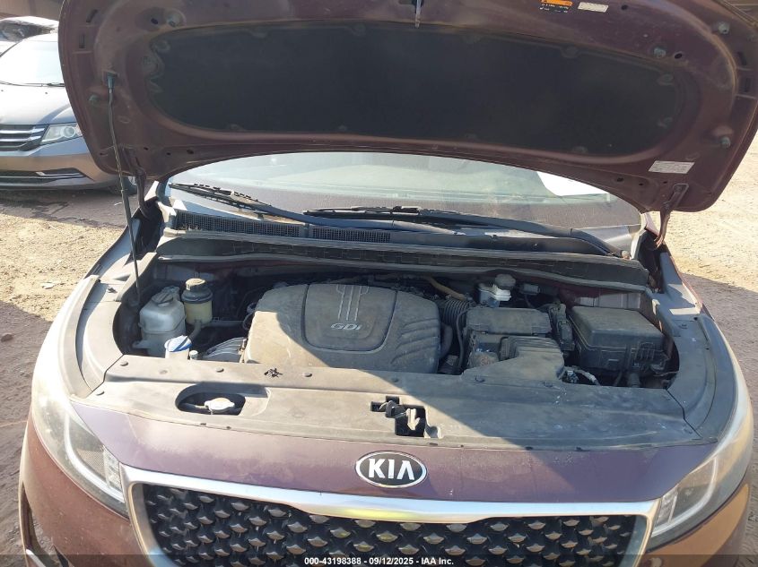 2015 Kia Sedona Lx VIN: KNDMB5C15F6042991 Lot: 43198388