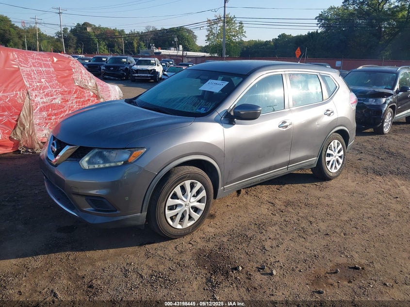 2015 NISSAN ROGUE S - KNMAT2MV5FP525164