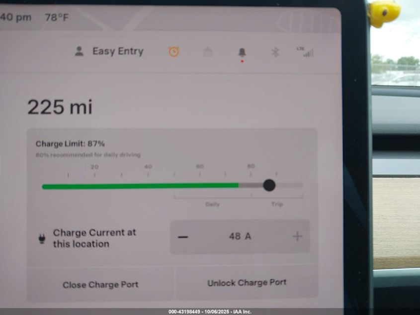 2023 Tesla Model Y Awd/Long Range Dual Motor All-Wheel Drive VIN: 7SAYGDEEXPA127134 Lot: 43198449