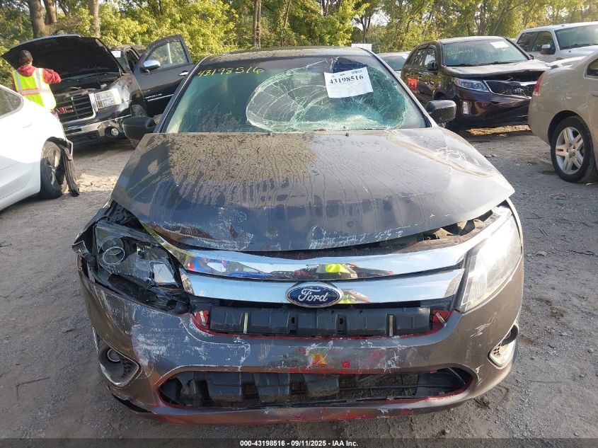 2010 Ford Fusion Sel VIN: 3FAHP0JA7AR400814 Lot: 43198516