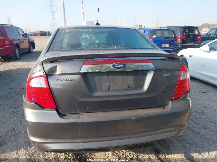 2010 Ford Fusion Sel VIN: 3FAHP0JA7AR400814 Lot: 43198516