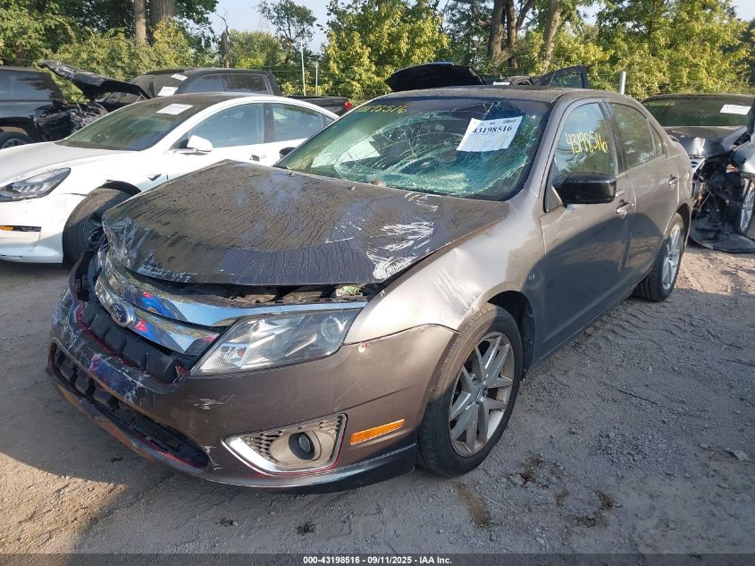 2010 Ford Fusion Sel VIN: 3FAHP0JA7AR400814 Lot: 43198516