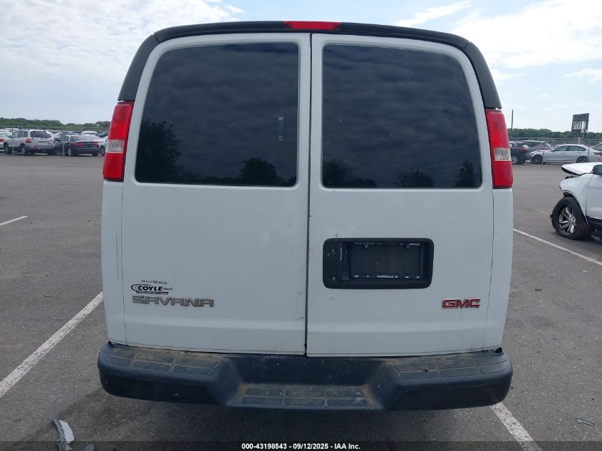 2019 GMC Savana 3500 Work Van VIN: 1GTZ7HFG7K1151470 Lot: 43198543