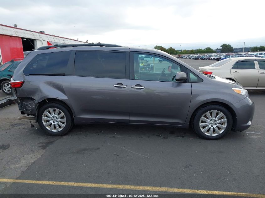 2015 Toyota Sienna Xle Premium 7 Passenger VIN: 5TDDK3DC5FS114485 Lot: 43198641