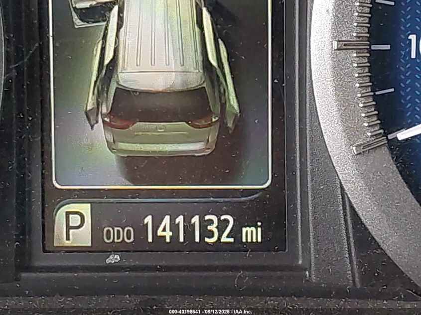 2015 Toyota Sienna Xle Premium 7 Passenger VIN: 5TDDK3DC5FS114485 Lot: 43198641