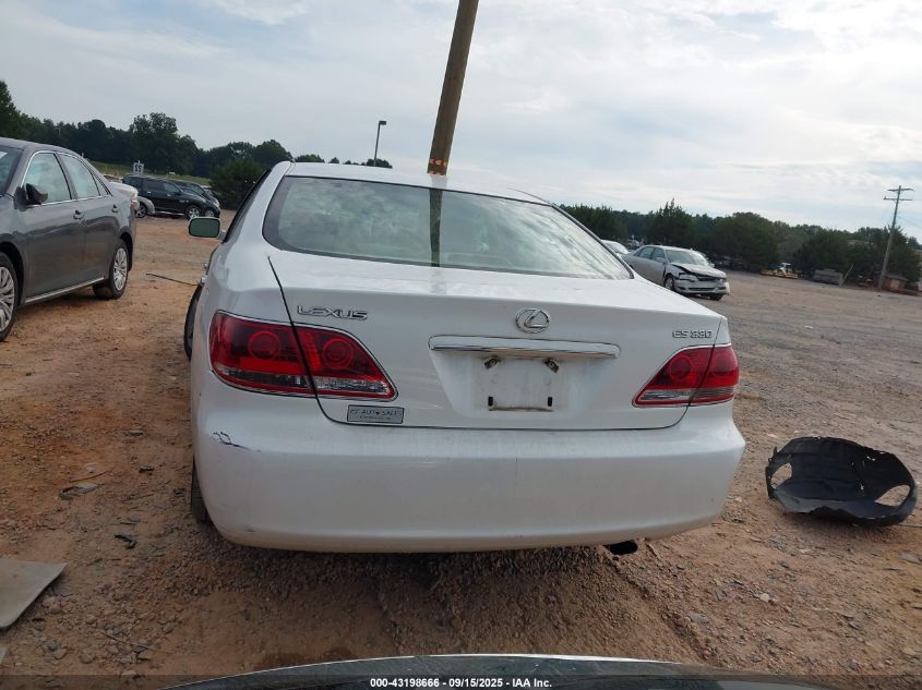 2005 Lexus Es 330 VIN: JTHBA30G655105283 Lot: 43198666
