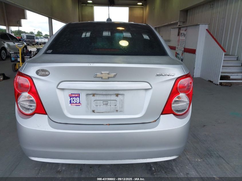 2015 Chevrolet Sonic Ls Auto VIN: 1G1JA5SH2F4149764 Lot: 43198682