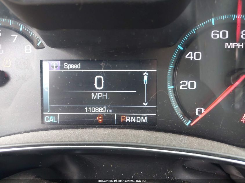 2016 Chevrolet Impala 2Lt VIN: 2G1115S30G9135980 Lot: 43198749