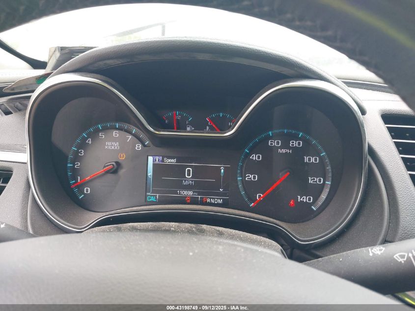 2016 Chevrolet Impala 2Lt VIN: 2G1115S30G9135980 Lot: 43198749