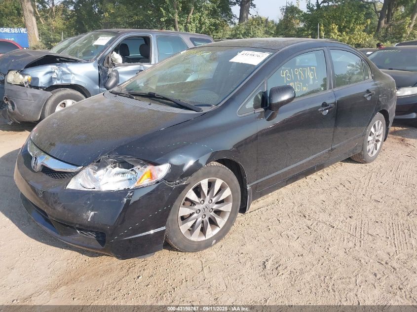 2009 Honda Civic Ex-L VIN: 1HGFA16929L019732 Lot: 43198767