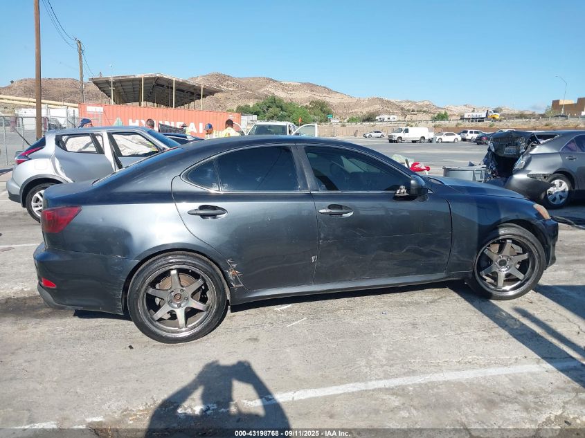 2007 Lexus Is 250 VIN: JTHBK262572045813 Lot: 43198768