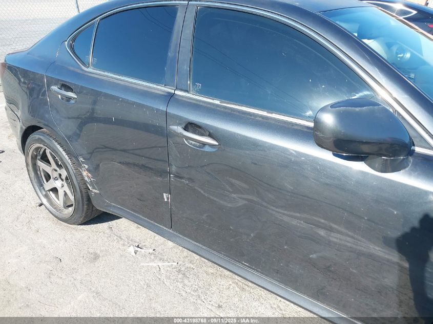 2007 Lexus Is 250 VIN: JTHBK262572045813 Lot: 43198768