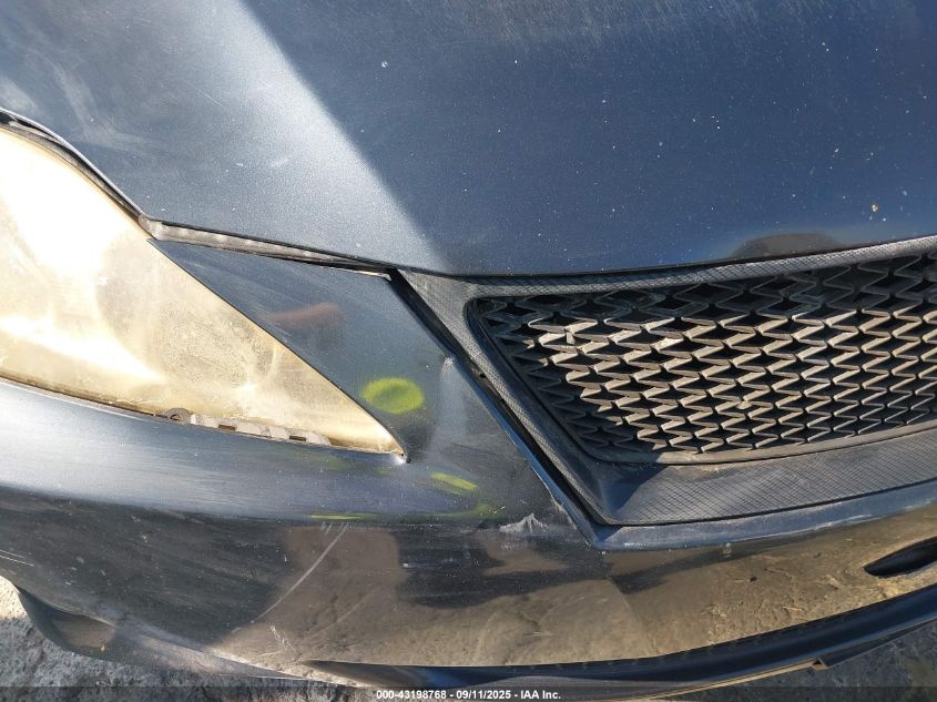 2007 Lexus Is 250 VIN: JTHBK262572045813 Lot: 43198768