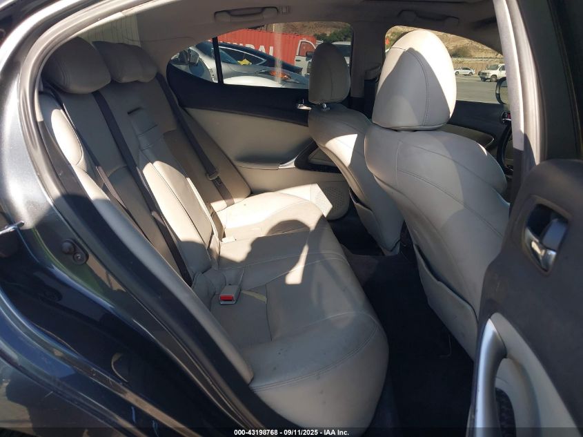 2007 Lexus Is 250 VIN: JTHBK262572045813 Lot: 43198768