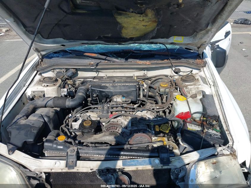 2001 Subaru Forester L VIN: JF1SF63531G706802 Lot: 43198783