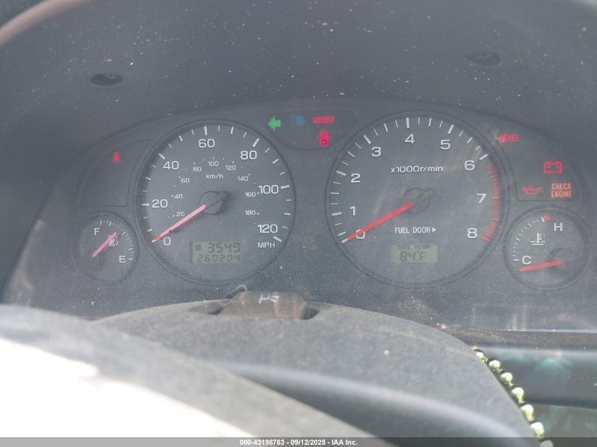 2001 Subaru Forester L VIN: JF1SF63531G706802 Lot: 43198783