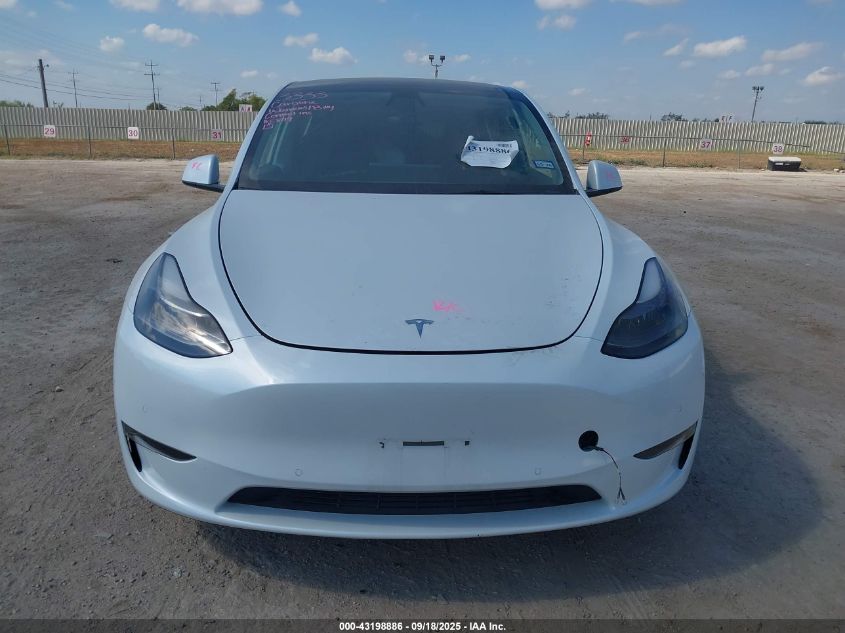 2022 Tesla Model Y Performance Dual Motor All-Wheel Drive VIN: 7SAYGDEF4NF452094 Lot: 43198886