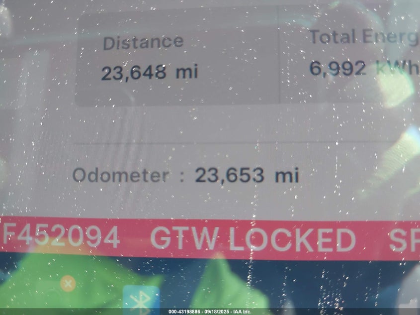 2022 Tesla Model Y Performance Dual Motor All-Wheel Drive VIN: 7SAYGDEF4NF452094 Lot: 43198886