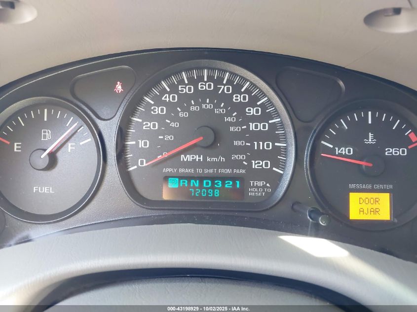 2005 Chevrolet Impala VIN: 2G1WF52E659353170 Lot: 43198929