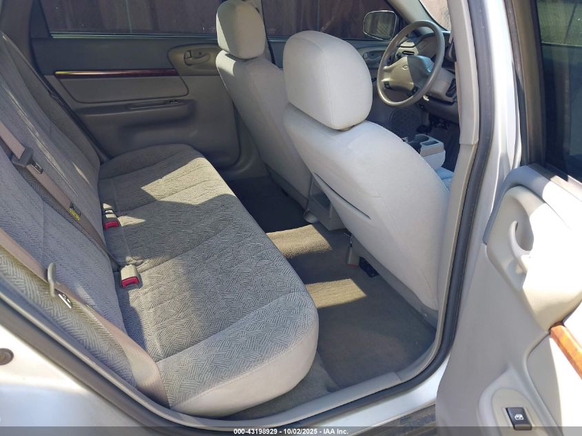 2005 Chevrolet Impala VIN: 2G1WF52E659353170 Lot: 43198929