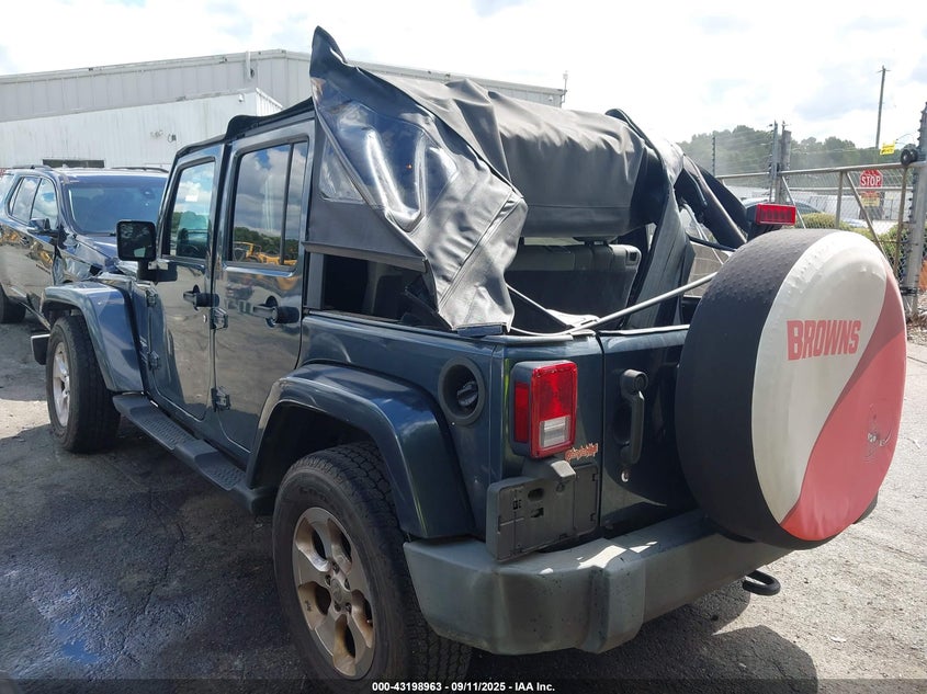2007 Jeep Wrangler Unlimited Sahara grey other gasoline 1J4GB59117L111449 photo #4