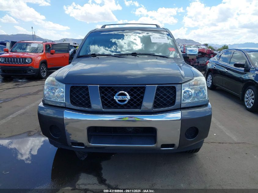 2004 Nissan Pathfinder Armada Se VIN: 5N1AA08A34N746235 Lot: 43198986