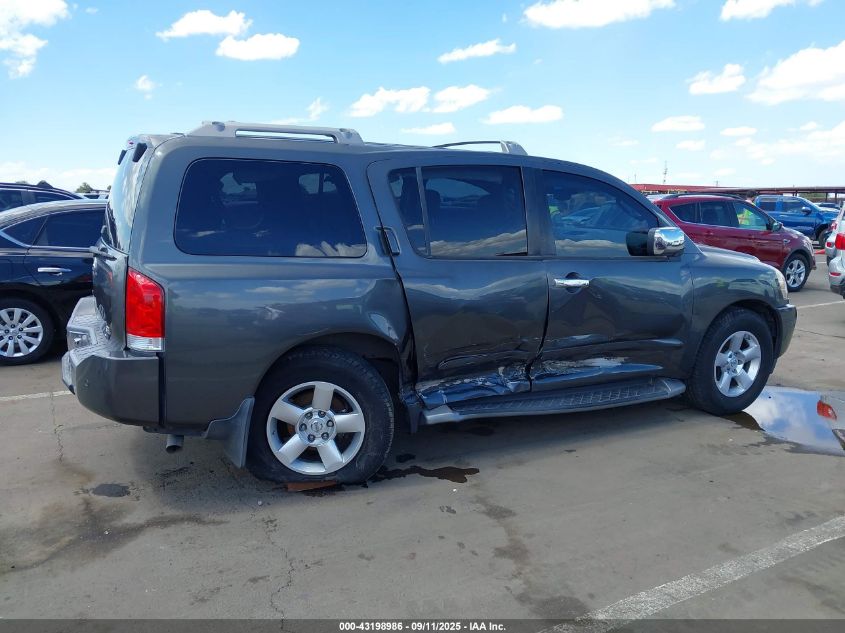 2004 Nissan Pathfinder Armada Se VIN: 5N1AA08A34N746235 Lot: 43198986