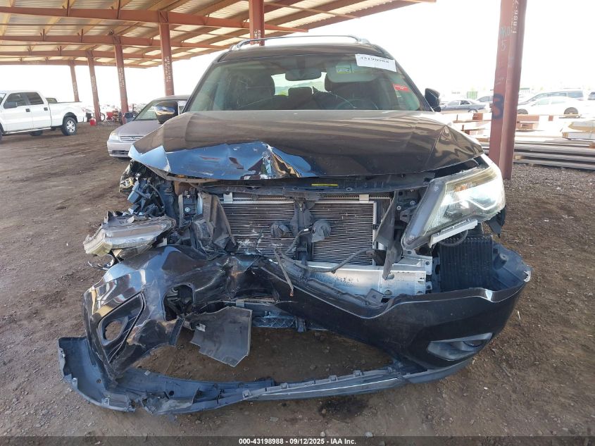 2017 Nissan Pathfinder Platinum VIN: 5N1DR2MN7HC602716 Lot: 43198988