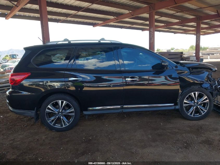 2017 Nissan Pathfinder Platinum VIN: 5N1DR2MN7HC602716 Lot: 43198988