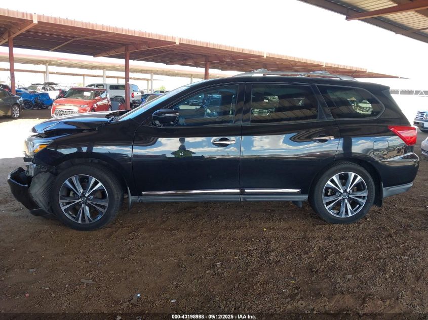 2017 Nissan Pathfinder Platinum VIN: 5N1DR2MN7HC602716 Lot: 43198988